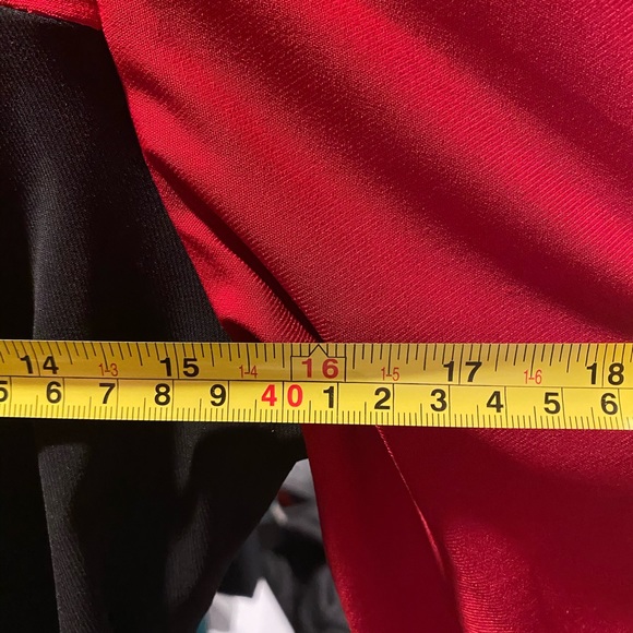 Chaps Long Sleeve Color Block Dress - Picture 7 of 7